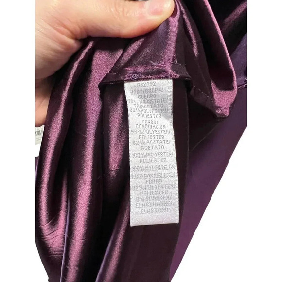 Theia Riley Cold Shoulder Gown - Picture 8 of 9